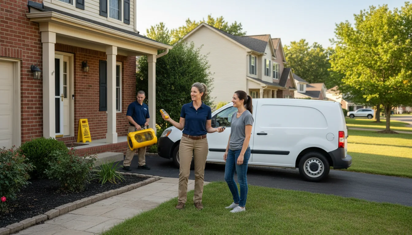 Water restoration image for Dehumidification And Cleanup Services in Spotsylvania, VA